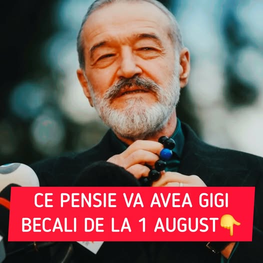 Ce pensie primește Gigi Becali de la 1 august 2025 și cum este afectat de noul impozit introdus de Guvernul Bolojan