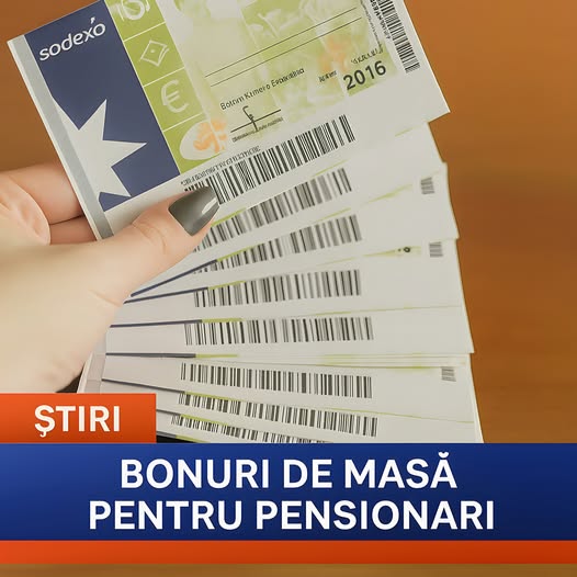 Peste 4,5 milioane de români vor primi bonuri de masă. Ce se schimbă pentru pensionari