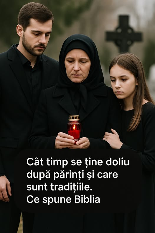 Cât timp se ține doliu după părinți și ce spune Biblia