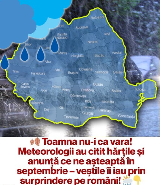 Alertă ANM: Furtuni violente și val de caniculă în mai multe județe din România